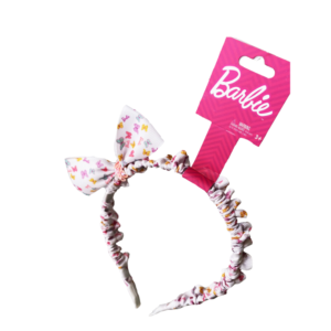 Playful Ruffled Bow Headband