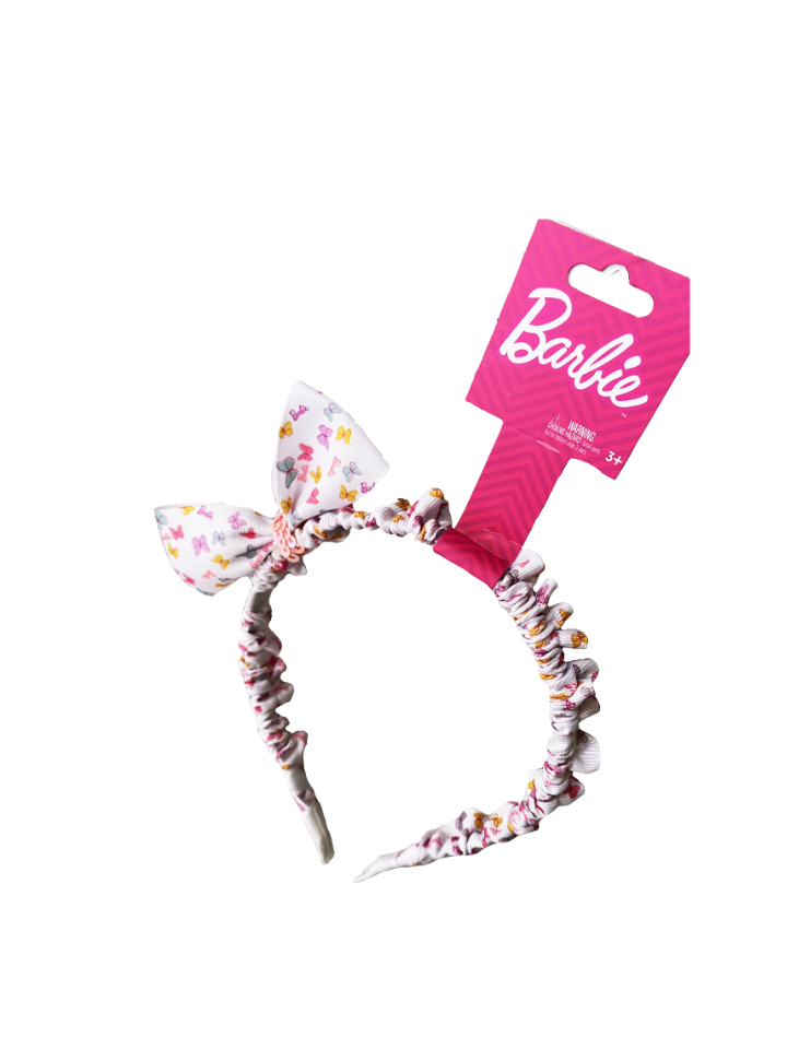 Playful Ruffled Bow Headband