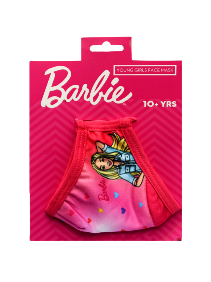 Hot Pink Character Face Mask