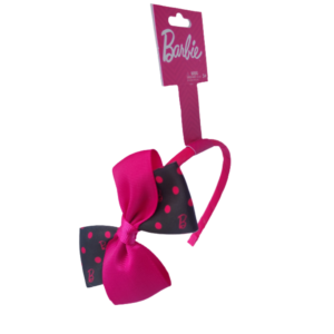 Hot Pink Polka Dot Headband