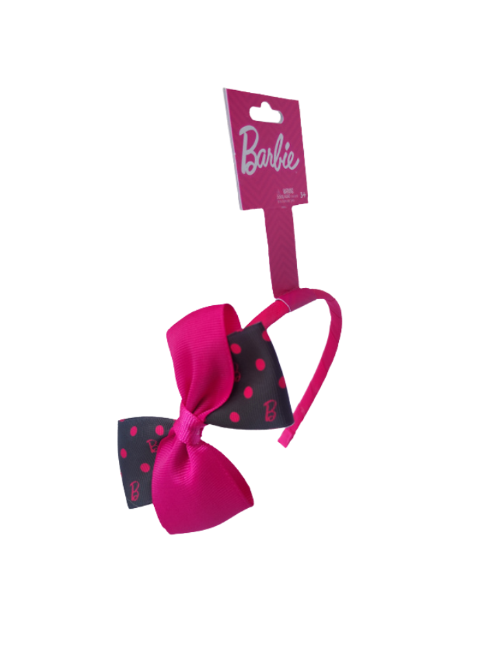 Hot Pink Polka Dot Headband