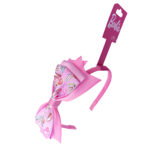 Pink Character Print Headband