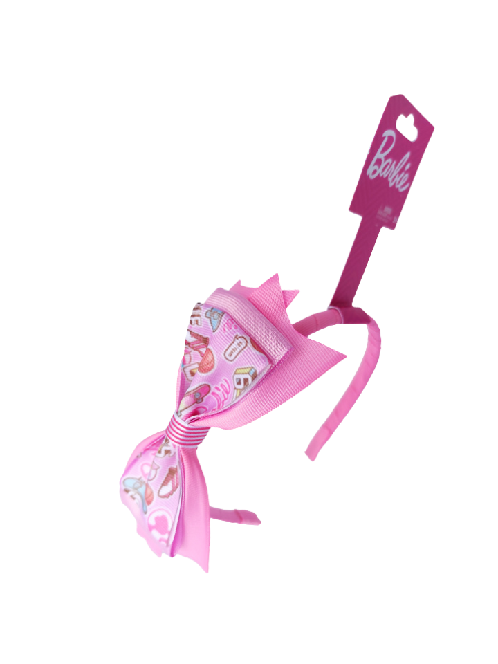 Pink Character Print Headband