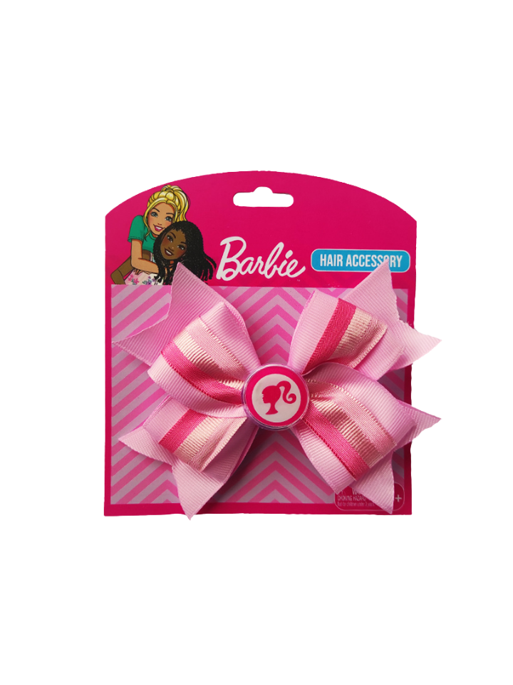 Chic Stripes Hair Bow