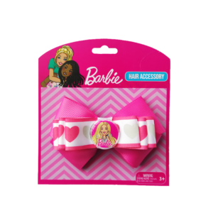 Heart Pattern Hair Bow