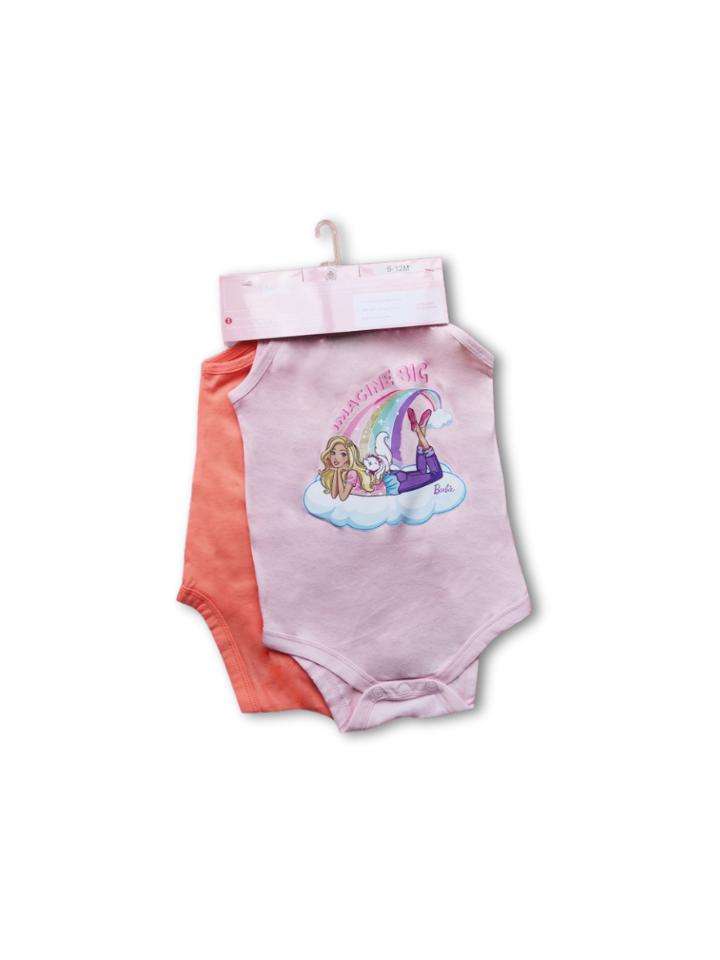 Barbie: Baby Bodysuits 2-Pack. - Image 2