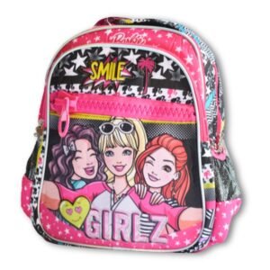 Barbie Girlz Zipper School Bag