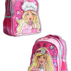 Barbie Chef & Doctor Velcro School Bag