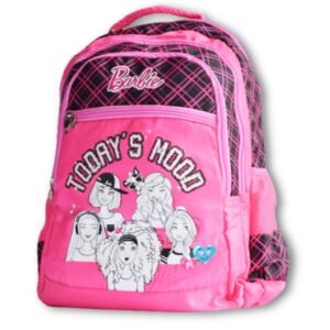 Barbie's Mood Pink & Black School Bag