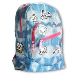 Barbie Girl Blue Canvas School Bag