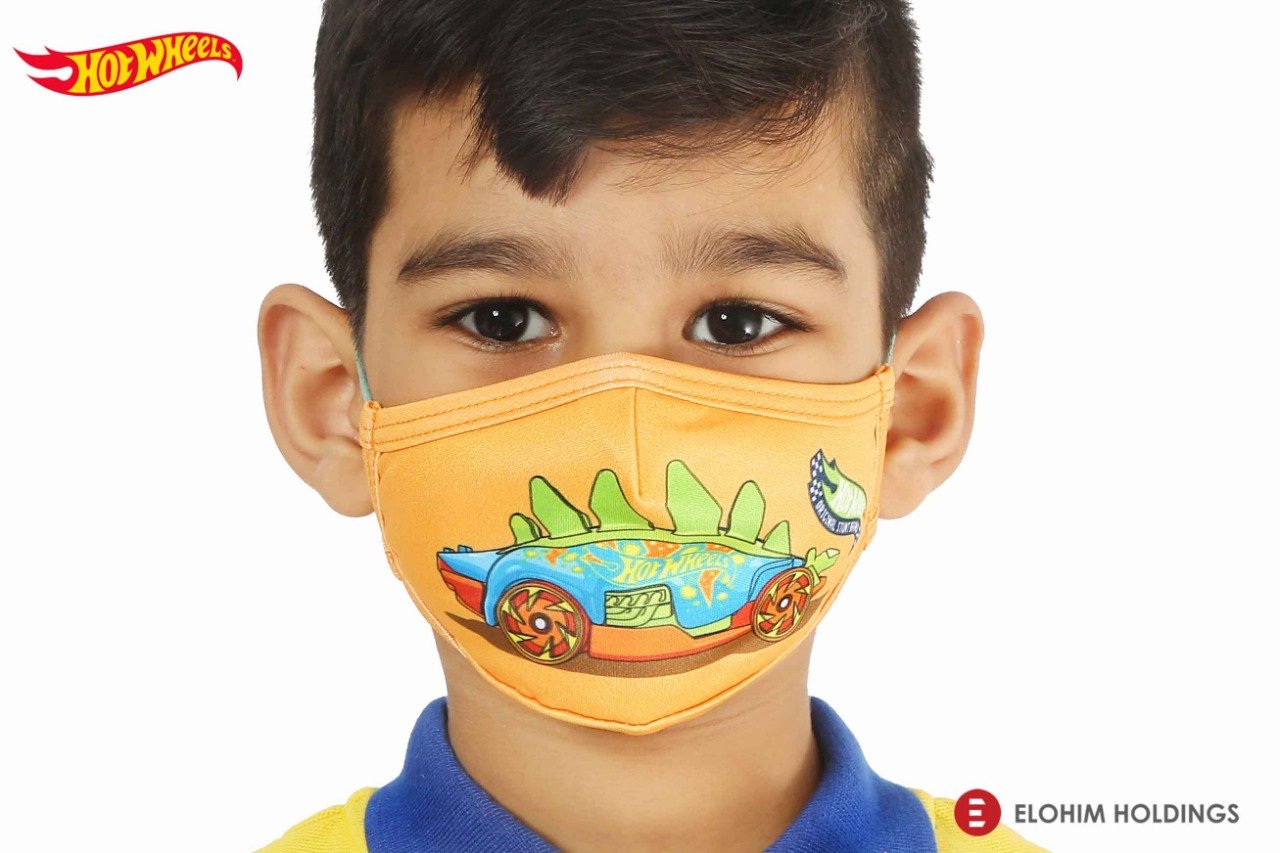 Motosaurus Kids Face Mask