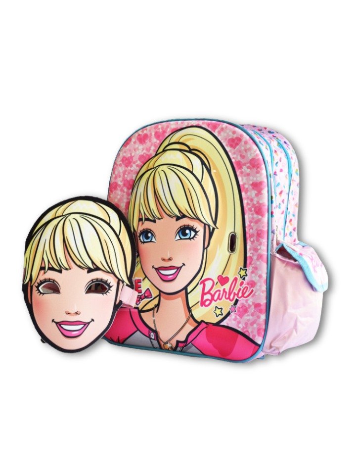 Barbie Shine Eva 3D Mask School Bag