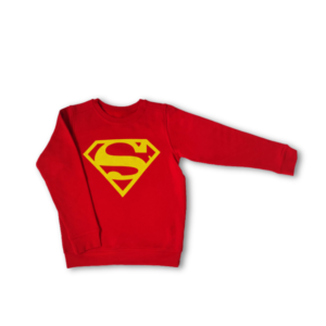 Superman Red Crewneck Sweatshirt