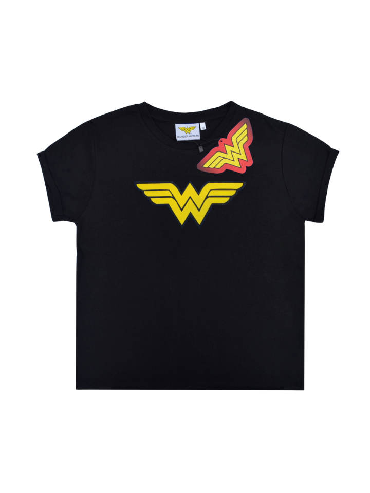 Wonder Woman Classic Logo Girls' Graphic T-Shirt
